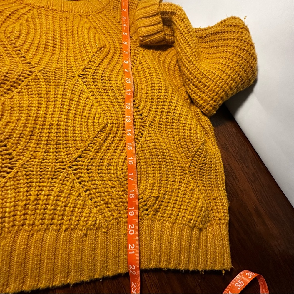 Madewell Everett Cable-Knit Pullover Sweater Must… - image 6